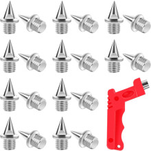 120 clavos de acero inoxidable para zapatos de golf de 1/2 pulgada con llave de clavos