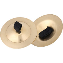 Dancing Zills, platillo de dedo de latón práctico y universal para instrumentos musicales