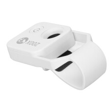 200X Pocket Microscope with CPL Lens & LED Light, White