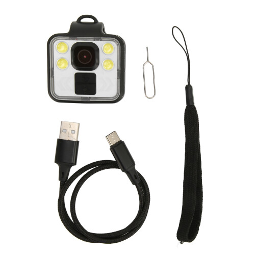Mini HD Nachtsichtkamera IP65 1000mAh Schwarz 1