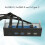 5.25 Inch Media Dashboard with 2xUSB3.0, 2xUSB2.0, 1xType C for PC Chassis 12