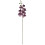 Leaf 70cm Grey Glass Vase Artificial Orchids and Roses 4