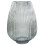 Leaf 70cm Grey Glass Vase Artificial Orchids and Roses 5