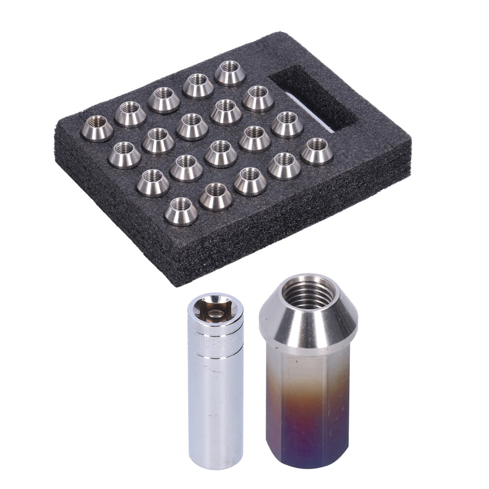 20Pcs Wheel Lug Nuts M12x1.5 Thread 1.8In Height 9121376560408