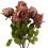 Leaf Pack of 6 x 70cm Artificial Dark Pink Rose 1