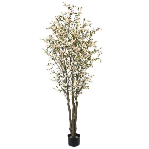 Leaf 210cm Fire Retardant Cherry Blossom Tree with 1206 Flowers