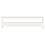 Leaf 85cm Artificial Deluxe Bush Orchid - White Flowers White Pot 4