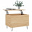 Leaf 18cm Gold Swirl Metal Planter by Leaf 3
