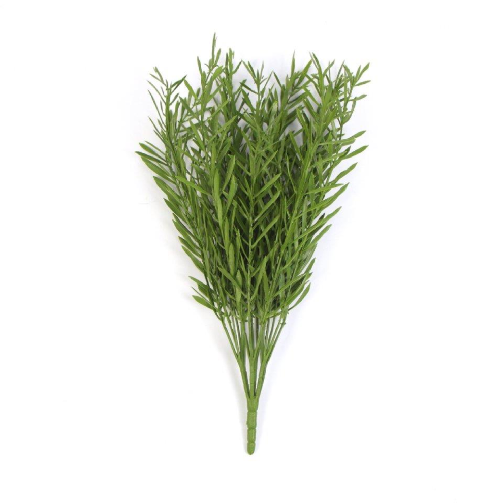 Leaf 40Cm Fire Resistant Artificial Foliage Grass Stem