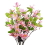 Leaf 6x 100cm Pink Magnolia Floral Spray Artificial 1