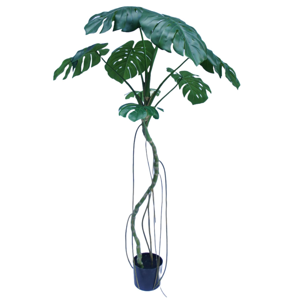 Leaf 180Cm Monstera Realistic Artificial Tree Green