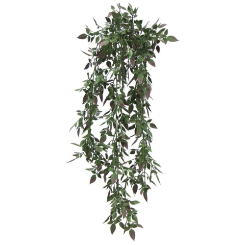 Leaf Hanging UV and Fire Resistant Artificial Angel Plant 76cm