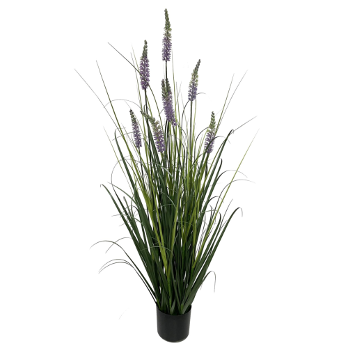 Leaf 125cm Artificial Lavender Grass with Pot