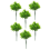 Leaf Pack of 6 x 30cm Fire Resistant Foliage Mini Leaf Stem 1