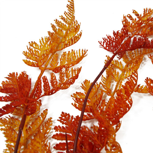 Leaf Hanging UV and Fire Resistant Artificial Variegated Plant 76cm 1