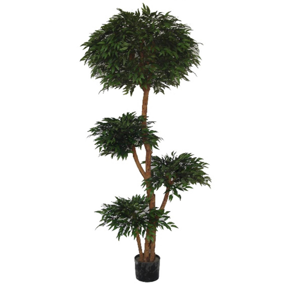 180cm Fire Retardant Ruscus Tree With 4173 Leaves-image-OPC-PJKP2T6-NEW