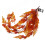 Leaf Pack of 6 x 75cm Artificial Pomegranate Stem Artificial 4