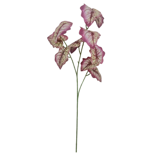 Leaf 85cm Artificial Purple Leaf Foliage