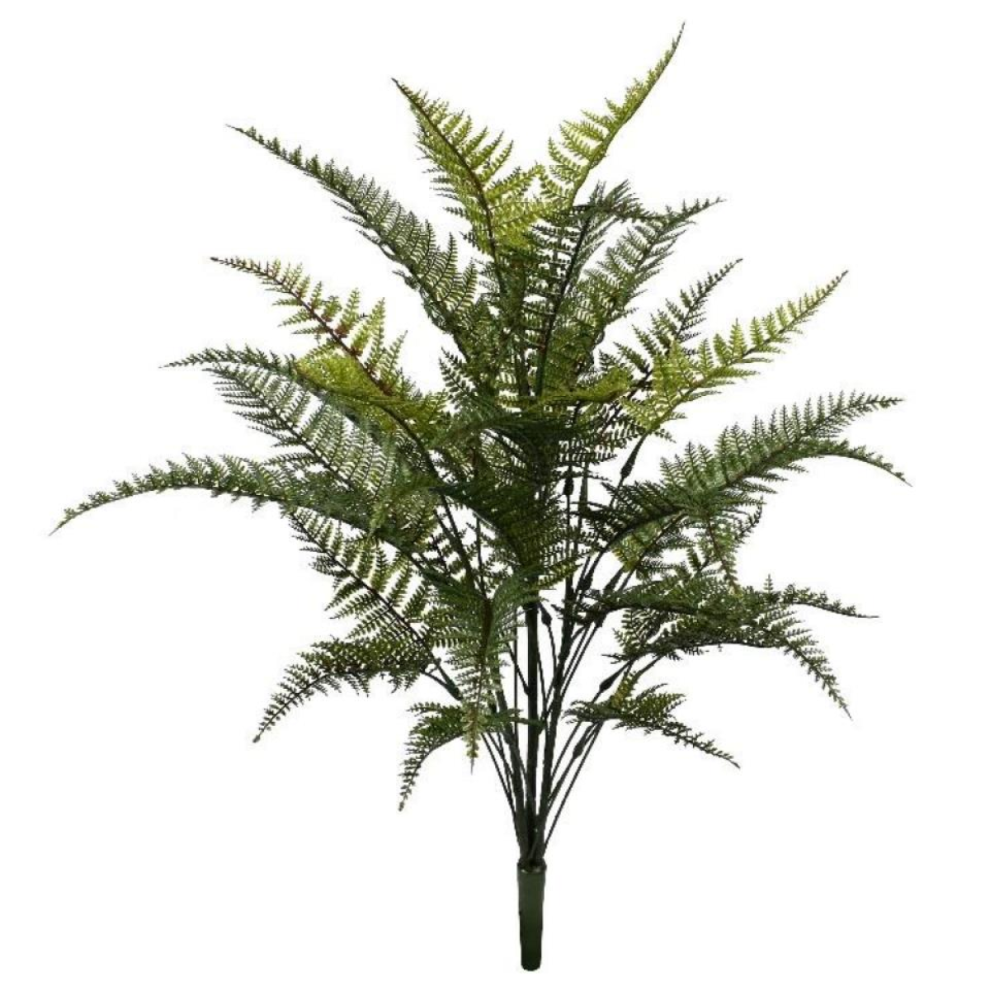 Leaf 78Cm Fire Retardant Artificial Fern Foliage Branch
