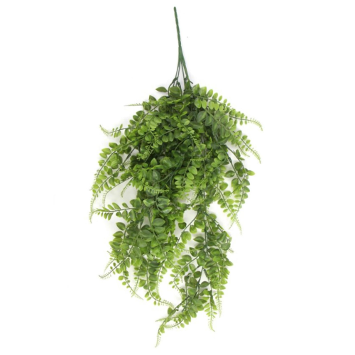 Leaf Hanging UV and Fire Resistant Artificial Green Pothos Plant 85cm