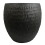 Leaf 43cm Inoke Embossed Large Grey Composite Planter Plant Pot 1