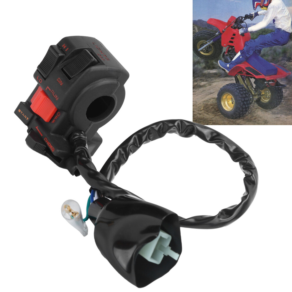 Handlebar Switch For Honda Atc250 250Sx 1985-1987, Hi/Low S, Start & Choke Light 3561340566245