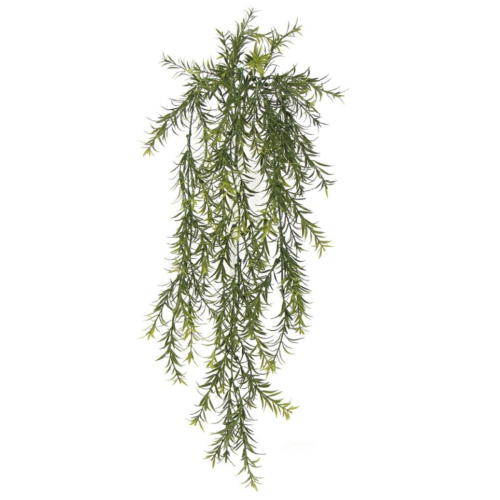 Leaf Hanging UV and Fire Resistant Artificial Spider Fern Plant 78cm