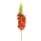 Leaf 115cm Artificial Orange Gladioli Stem 1