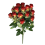Leaf 52cm Artificial Red Rose Bunch 1