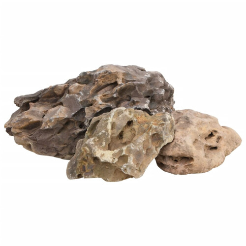 Leaf 32cm x 29cm Brushed Gold Stone Effect Planter Composite Plant Pot 2