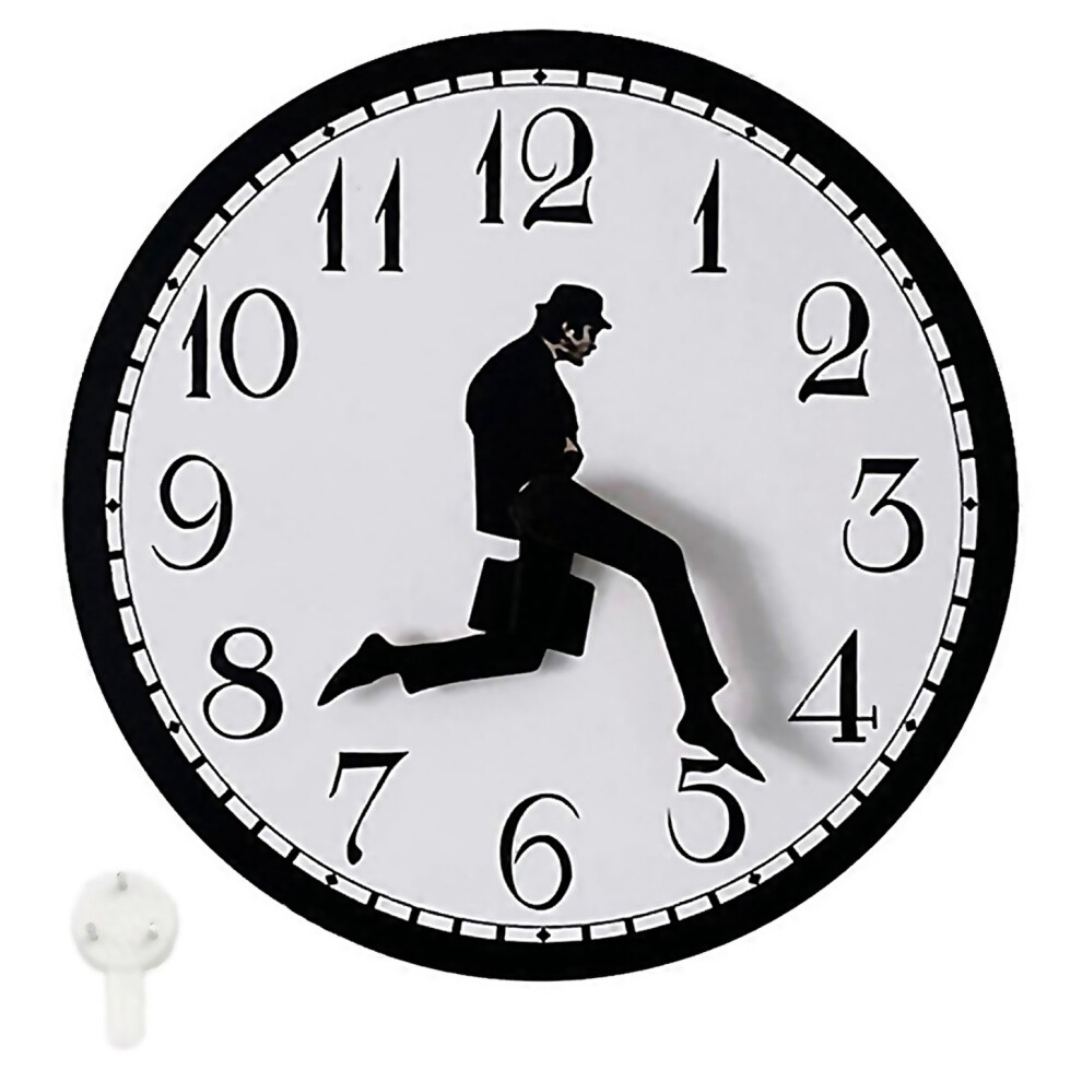 For Walks Clock Silly Walk Wall Clock A Interesting Wall Clock