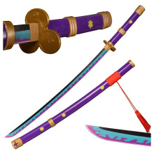 Katana Japanese Katana Handmade Wooden Ninja Sword Toy with Sheath Samurai Style 40 Inch Length