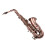 Saxophone Red Antique E-flat Brass Material with 5