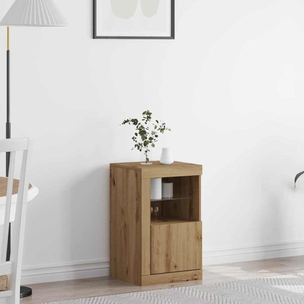 Vidaxl Side Cabinet Artisan Oak X 37 X 67 Cm Engineered Wood Size 41