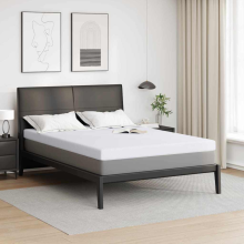 vidaXL Matratzentopper aus Memory-Schaum 160 x 200 cm Thick Weich Weiß