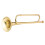Brass C Bugle Call Gold-Plated Trumpet Cavalry 1