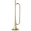 Brass C Bugle Call Gold-Plated Trumpet Cavalry 12