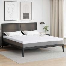 vidaXL Matratzentopper aus Memory-Schaum 180 x 200 cm Thick Weich Weiß