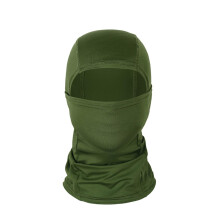 Outdoor Sonnenhut für Radfahren - Atmungsaktive Balaklava Mütze, Leicht und Bequem, Einheitsgröße, Armeegrün für Herren und Damen