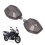 Blinkerlinse Links/Rechts DL1000 V-Strom Schwarz 15