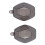 Blinkerlinse Links/Rechts DL1000 V-Strom Schwarz 12