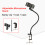 Microphone Bracket Flexible Bracket Adjustable 1