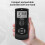 AROMA Electronic Digital Metronome with 2.2-inch 5