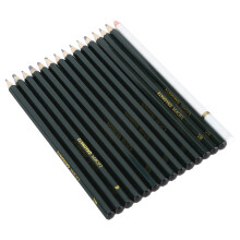 15-Piece Sketch Pencil Set with Graphite & Charcoal for Artists, 17.5cm