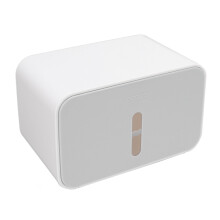Funda de caja para papel higiénico gris 1 rollo 21x13.5x13.5 cm