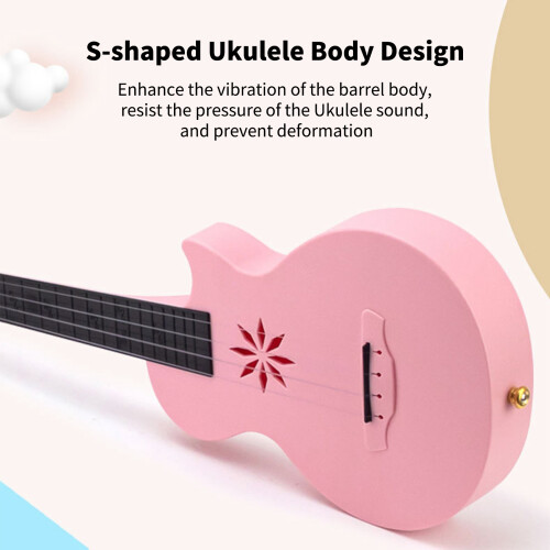 25-inch Ukulele 4 Strings Carbon Fibre Ukulele 1