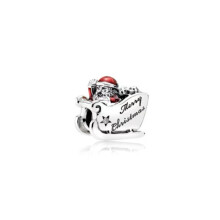 (SS0407) 2025 Christmas Tree Reindeer Gingerbread Man Charm Beads Fit Original 925 Sterling Silver Pendant Bracelet DIY Jewelry Christmas Gift