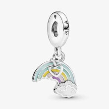 (SS86) 2025 Grand display of cute pink - series beads, teddy bears, butterflies, "Mom" words, etc., full of girlish charm