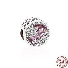 (SS1568) 2025 Grand display of cute pink - series beads, teddy bears, butterflies, "Mom" words, etc., full of girlish charm
