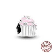 (SS108) 2025 Grand display of cute pink - series beads, teddy bears, butterflies, "Mom" words, etc., full of girlish charm